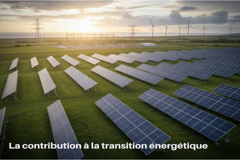 panneaux solaires alignes