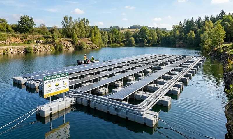 centrale solaire flottante2