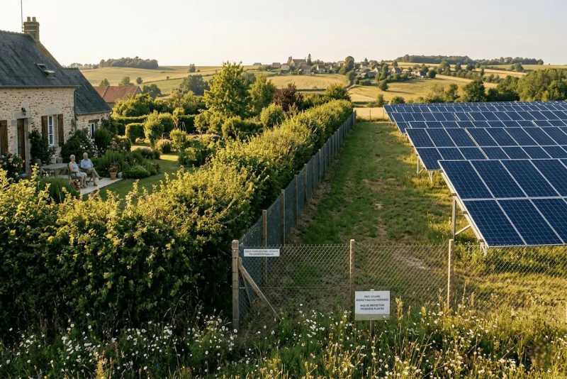 regle voisinage parc solaire